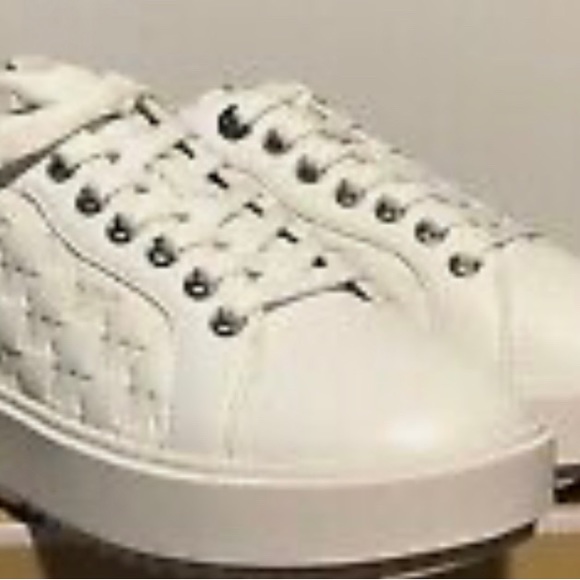 BNWT Michael Kors Emmett Lace-up Embossed Sneakers - Picture 5 of 8